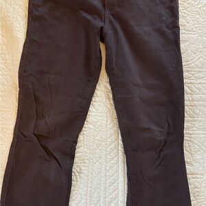 PAIGE Dark Brown Denim Jeans, fit like size 29.